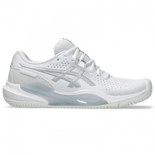 Baskets Femme Asics Gel Challenger 15 TERRE BATTUE Blanc Argent Baskets Femme Asics Gel Challenger 15 TERRE BATTUE Blanc Argent