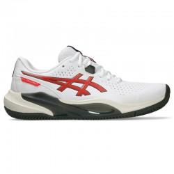 Asics Gel Challenger 15 Clay White Red Sneakers