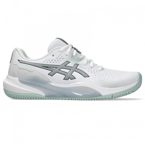 Baskets Asics Gel Challenger 15 TERRE BATTUE Blanc Lichen Vert Baskets Asics Gel Challenger 15 TERRE BATTUE Blanc Lichen Vert