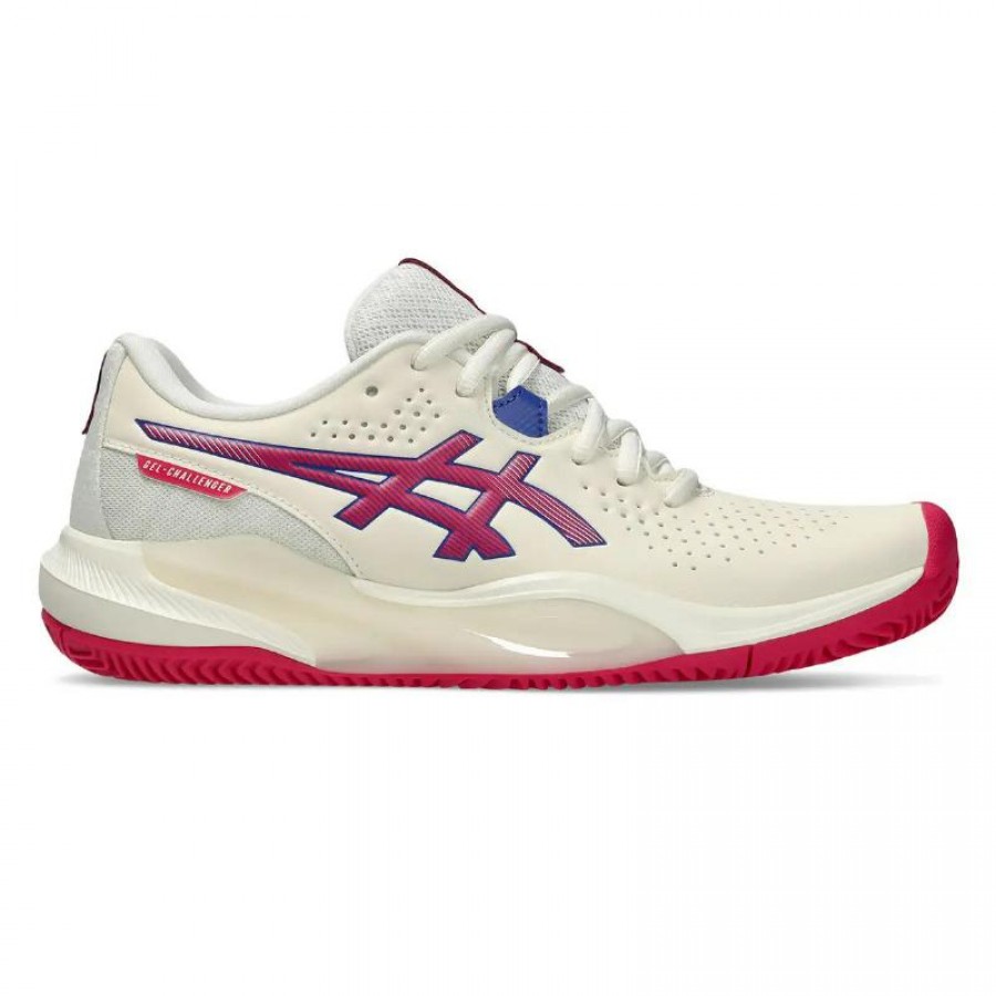 Asics Gel Challenger 15 Clay Cream Pink Women''s Sneakers  Offer + Cheap