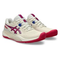 Asics Gel Challenger 15 Clay Cream Pink Women''s Sneakers  Offer + Cheap