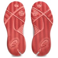 Zapatillas Asics Gel Challenger 15 Padel Blanco Guayaba Mujer