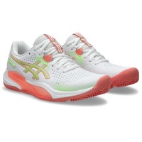 Zapatillas Asics Gel Challenger 15 Padel Blanco Guayaba Mujer