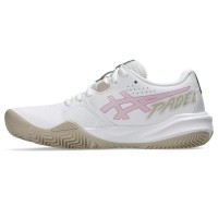 Zapatillas Asics Gel Challenger 15 Padel Blanco Rosa Chicle Mujer
