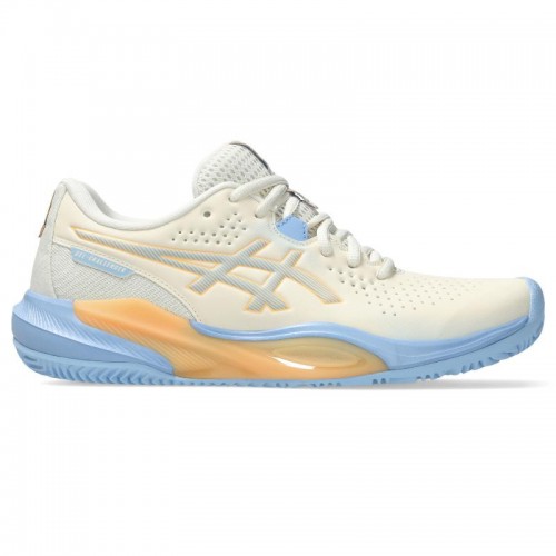 Chaussures Femme Asics Gel Challenger 15 Padel Cream Blue Stone Chaussures Femme Asics Gel Challenger 15 Padel Cream Blue Stone