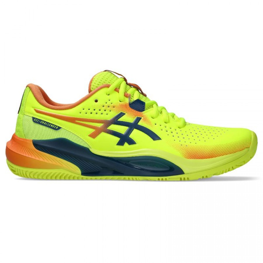 Asics Gel Challenger 15 Padel L.E Giallo Blu Scuro