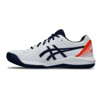 Chaussures Asics Gel Dedicate 8 Clay White Navy