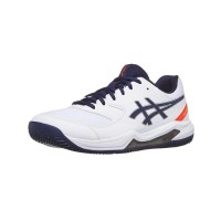 Asics Gel Dedicar 8 Clay White Navy Shoes