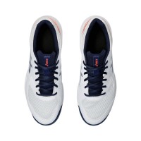 Scarpe Asics Gel Dedicate 8 Bianco Navy - TERRA BATTUTA