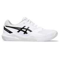 Asics Gel Dedicar 8 Clay Branco Sapatos Preto  Oferta + Barato