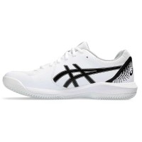 Asics Gel Dedicar 8 Clay Branco Sapatos Preto  Oferta + Barato