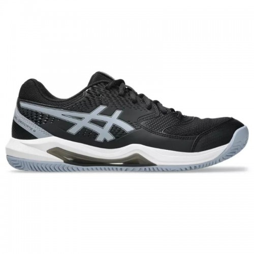 Asics Gel Dedicate 8 scarpe Clay Black grigia blu