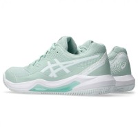 Asics Gel Dedicate 8 Clay Lichen Verde Bianco Sneakers Donna  Offerta + Economico