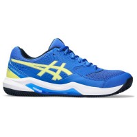 Scarpe Asics Gel Dedicate 8 Padel Blu Giallo