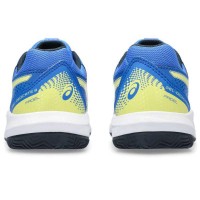 Sapatos Asics Gel Dedicar 8 Padel Azul Luz Amarelo Junior