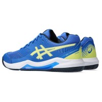 Zapatillas Asics Gel Dedicate 8 Padel Azul Amarillo