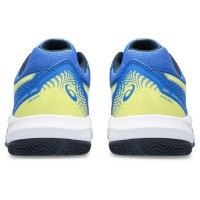 Scarpe Asics Gel Dedicate 8 Padel Blu Giallo