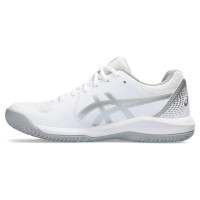 Tenis Asics Gel Dedicar 8 Padel Branco Cinza Mulheres