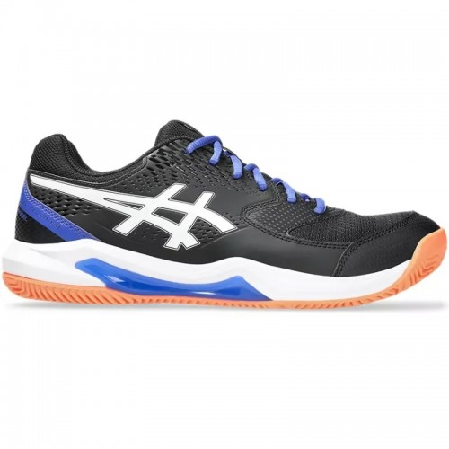 Asics Gel Dedicate 8 Padel Blanc Noir Bleu Sneakers Asics Gel Dedicate 8 Padel Blanc Noir Bleu Sneakers