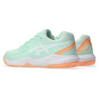 Chaussures Asics Gel Dedicate 8 Padel GS Mint White Junior