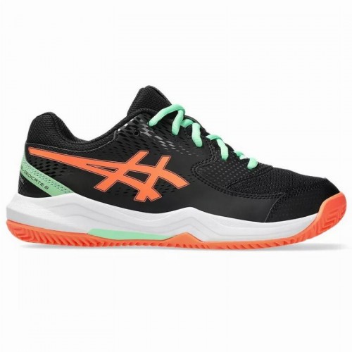 Baskets Junior Asics Gel Dedicate 8 Padel GS Noir Corail Baskets Junior Asics Gel Dedicate 8 Padel GS Noir Corail