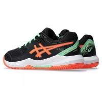 Baskets Junior Asics Gel Dedicate 8 Padel GS Noir Corail  Offre - Pas cher