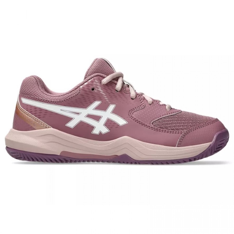 Zapatillas Asics Gel Dedicate 8 Padel GS Purpura Oxide Blanco Junior  Oferta + Barato