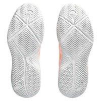 Zapatillas Asics Gel Dedicate 8 Padel Naranja Blanco Mujer