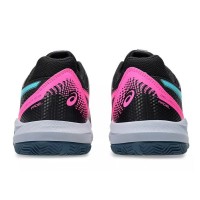 Baskets Asics Gel Dedicate 8 Padel Aqua Noir  Offre - Pas cher