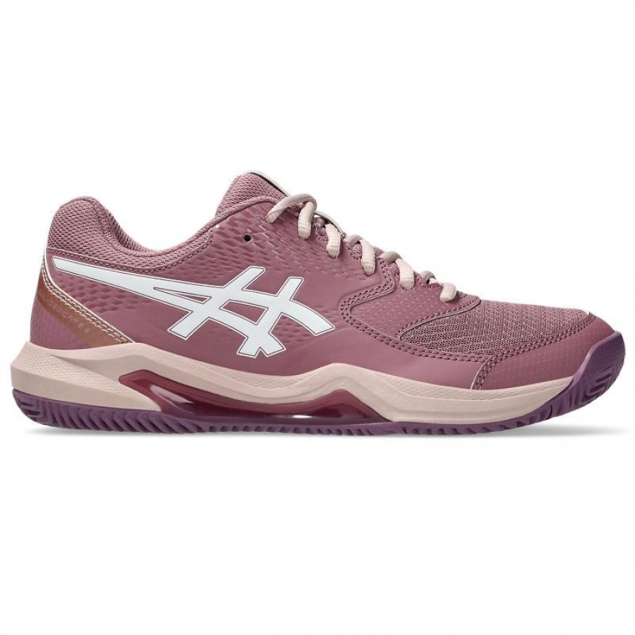 Zapatillas Asics Gel Dedicate 8 Padel Purpura Oxide Blanco Mujer  Oferta + Barato
