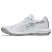 Asics Gel Dedicate 9 Padel White Gray Women''s Sneakers