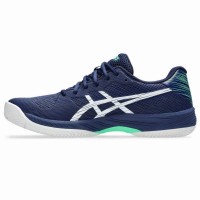 Asics Gel Game 9 Clay Blue White Sneakers  Offer + Cheap