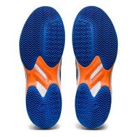 Zapatillas Asics Gel Game 9 Clay Azul Naranja