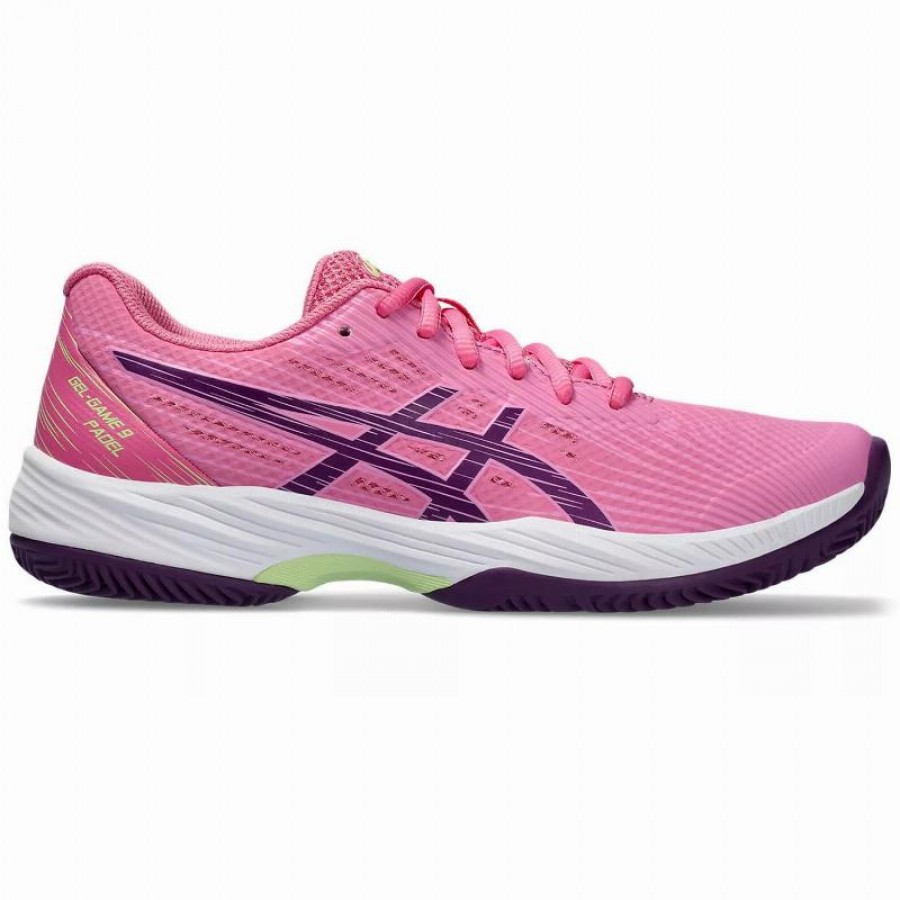 Baskets Asics Gel Game 9 Padel Dragon Fruit Mauve Intense pour Femme  Offre - Pas cher