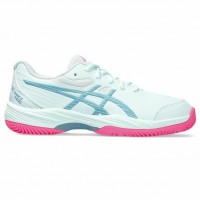 Baskets Asics Gel Game Padel 9 Menthe Gris Bleu Junior