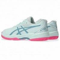 Tenis Asics Gel Game Padel 9 Mint Grey Blue Junior