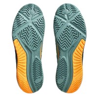 Asics Gel Resolution 9 Padel Celadon Yellow Sneakers  Offer + Cheap