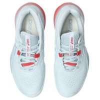 Zapatillas Asics Gel Resolution X Clay Azul Cielo Gris Mujer