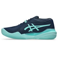 Asics Gel Resolution X Clay Bleu Bleu Foncé menthe