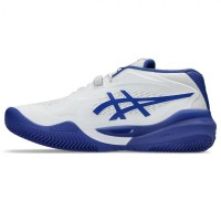Zapatillas Asics Gel Resolution X Clay Blanco Azul Cobalto  Oferta + Barato