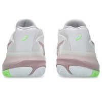 Tênis femininos Asics Gel Resolution X Clay White Morganite Pink