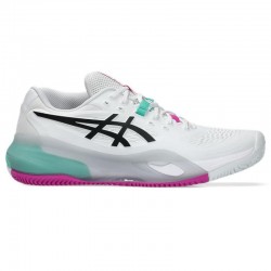 Tênis Asics Gel Resolution X Clay White Aurora Green