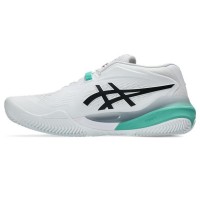 Asics Gel Resolution X Clay White Aurora Green Sneakers