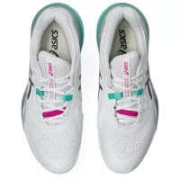 Asics Gel Resolution X Clay White Aurora Green Sneakers