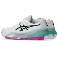 Asics Gel Resolution X Clay White Aurora Green Sneakers