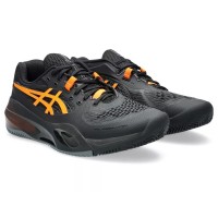 Scarpe da ginnastica Asics Gel Resolution X Clay Nero Arancione  Offerta + Economico