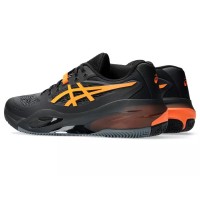 Scarpe da ginnastica Asics Gel Resolution X Clay Nero Arancione  Offerta + Economico
