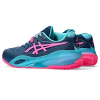 Scarpe da ginnastica Asics Gel Resolution X Padel Blu Mako Rosa  Offerta + Economico