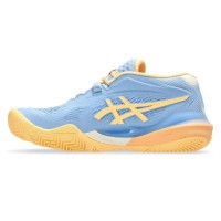 Sneakers Asics Gel Resolution X Padel Blue Stone Orange Donna  Offerta + Economico