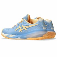 Sneakers Asics Gel Resolution X Padel Blue Stone Orange Donna  Offerta + Economico